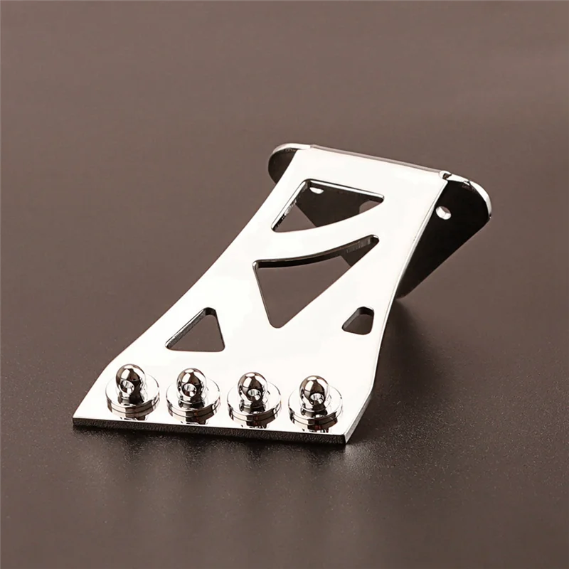 

SYDS 4 Strings Banjo Tailpiece For Guitar Replacement Accessory,Silver