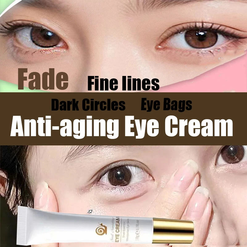 

Reduce Wrinkles Fine Lines Eye Bags Remover Anti-Wrinkle Eye Serum Remove Dark Circles Puffy Eyes