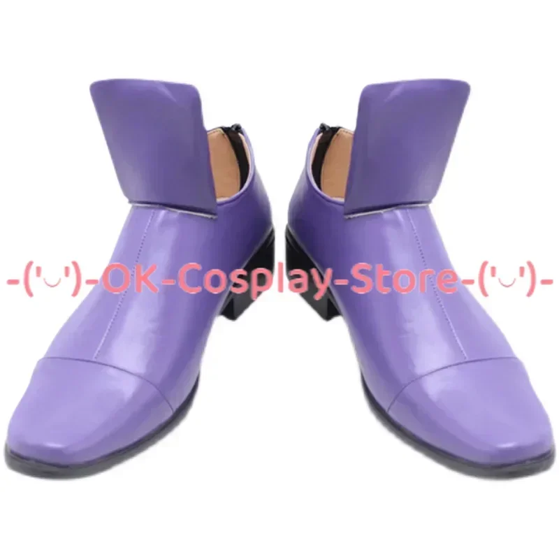 [Angepasst] Diavolo Cosplay Schuhe JoJo's Bizarre Adventure Anime Roleplay Prop Halloween Karneval Party PU Leder Stiefel