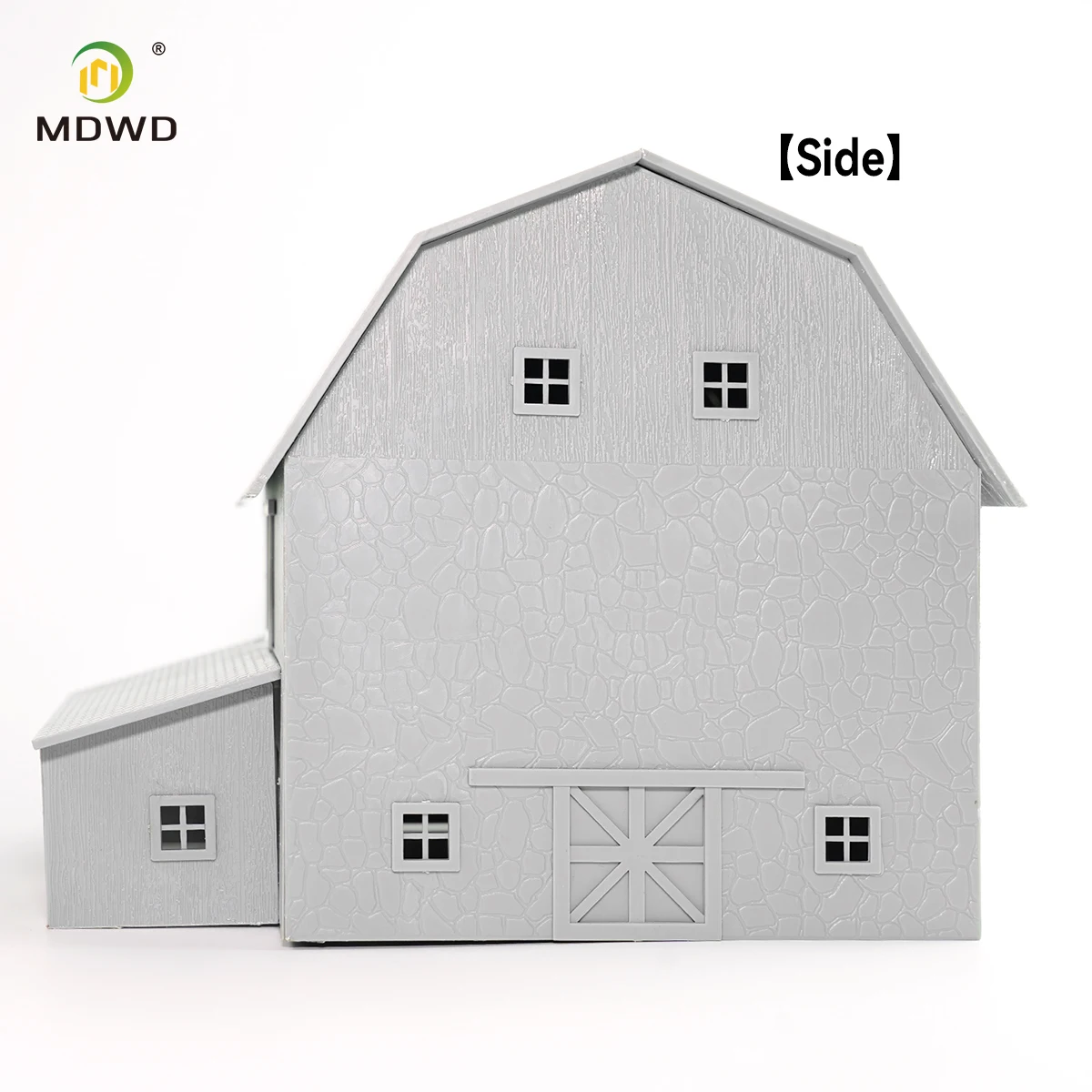 Modelo em Escala HO para Montagem de Cena Arquitetônica, Silo de Grãos de Plástico para Diorama DIY