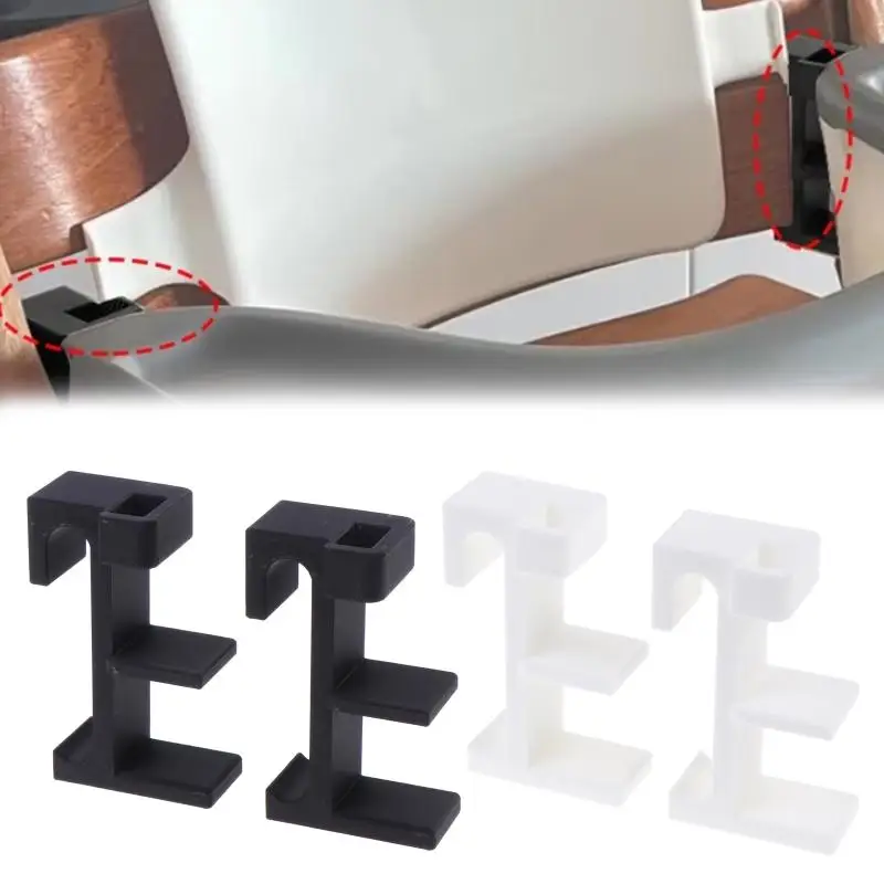 (BF06)1Pair ABS Baby Chair Connecting Fasteners Compatible For Stokke Tripp Trapp High Chair Before 2003