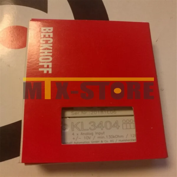 Brandones met Kl3404-modules Gloednieuwe originele Spot Plc