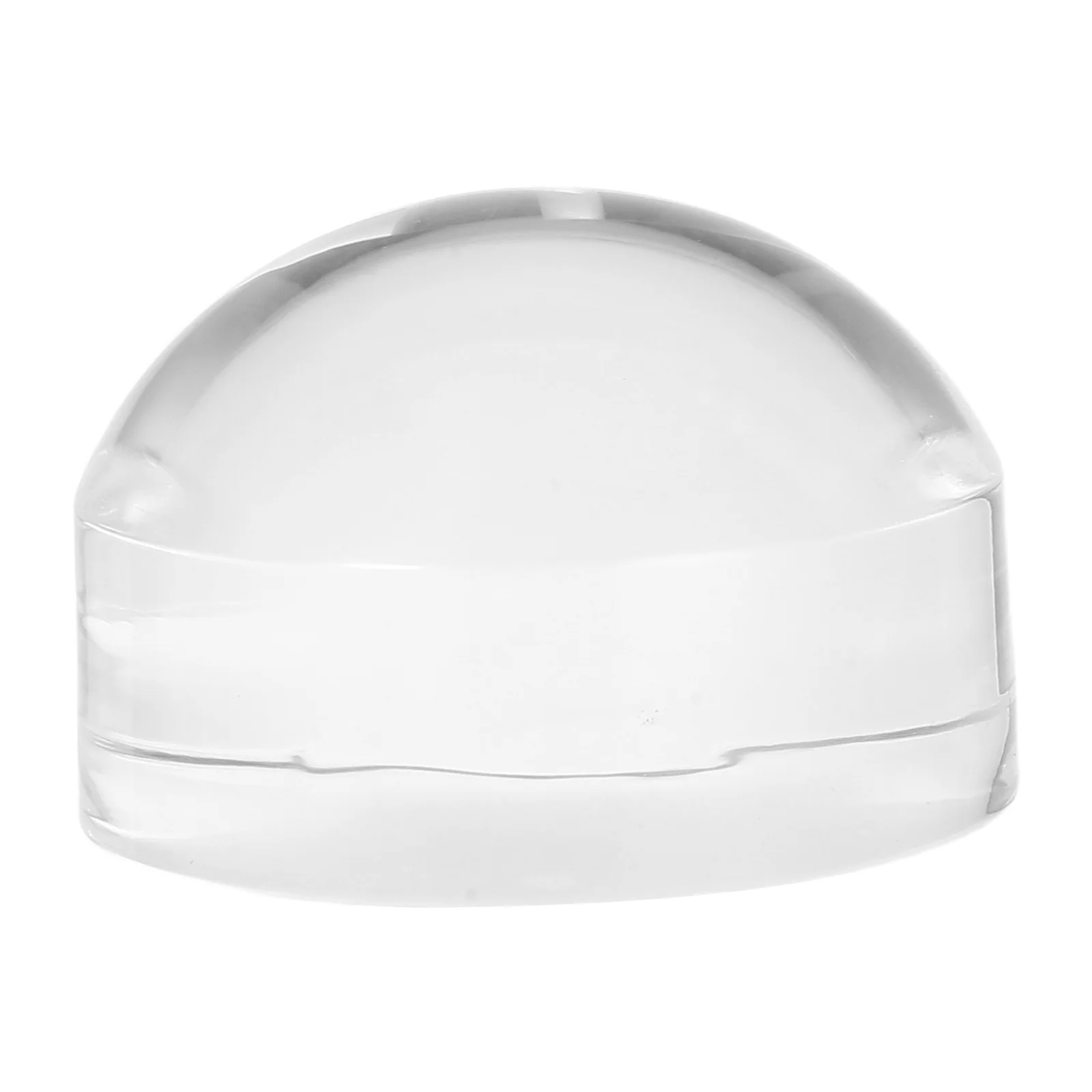 

65Mm Lightweight Magnifier 10X Dome Acrylic Lens for Reading Books Maps Papers Broad Compact Design Ideal for Seniors