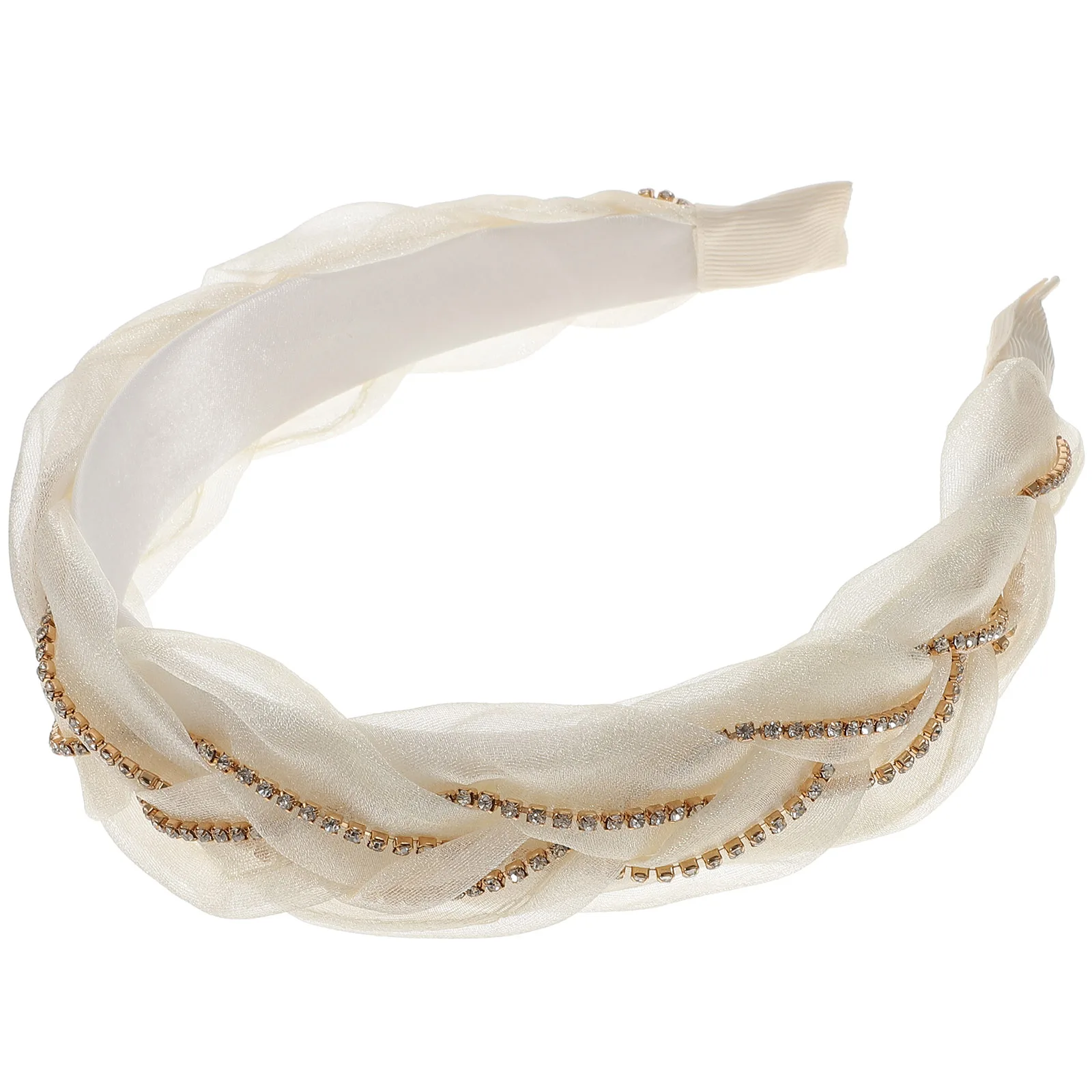 

Hair Bands Organza Headband Headbands for Girls Padded Jeweled Women Accessories