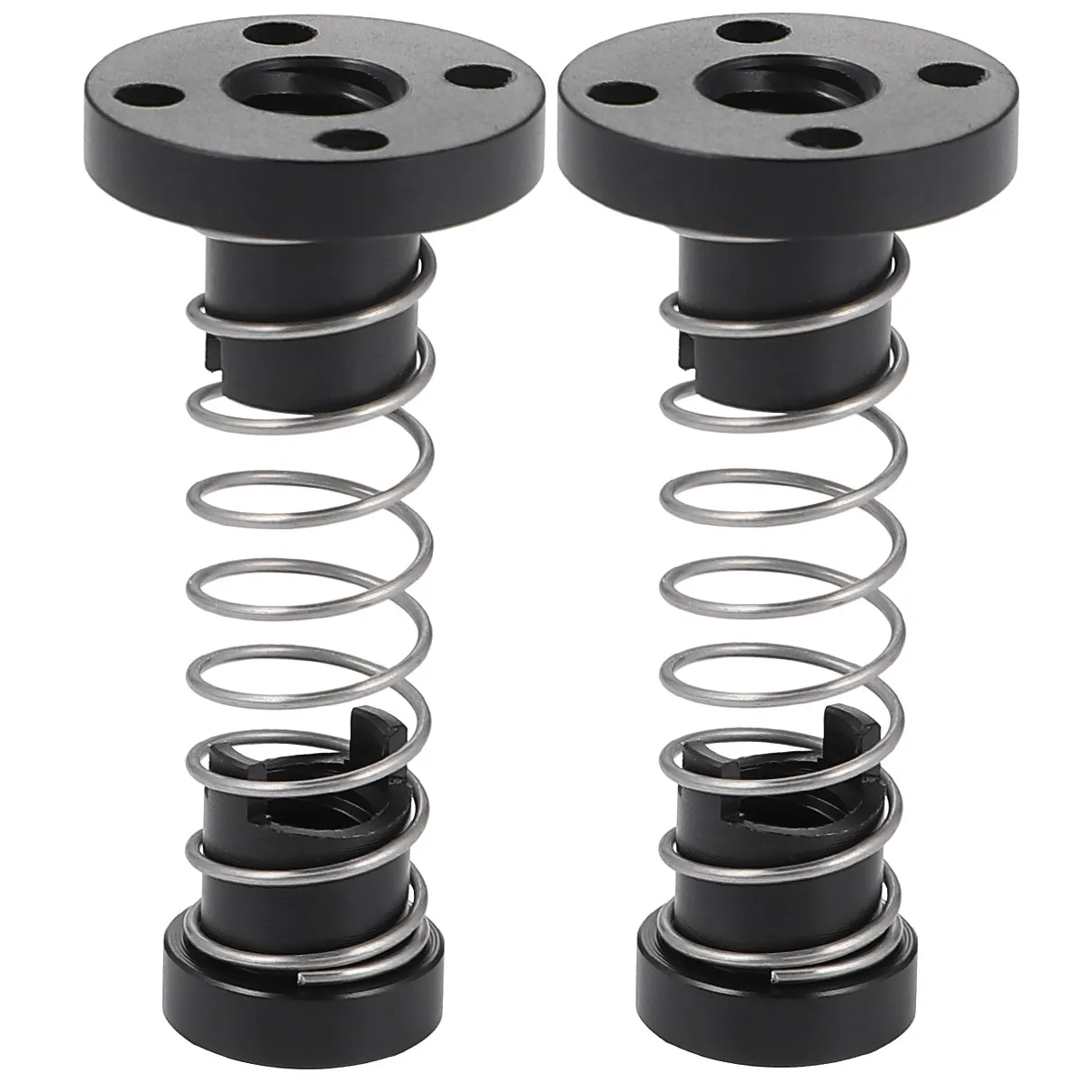 

Комплект из 2 шт. аксессуаров для 3D-принтера: винты T8 из нержавеющей стали и медные гайки для шагового двигателя, станка, направляющих Z-оси