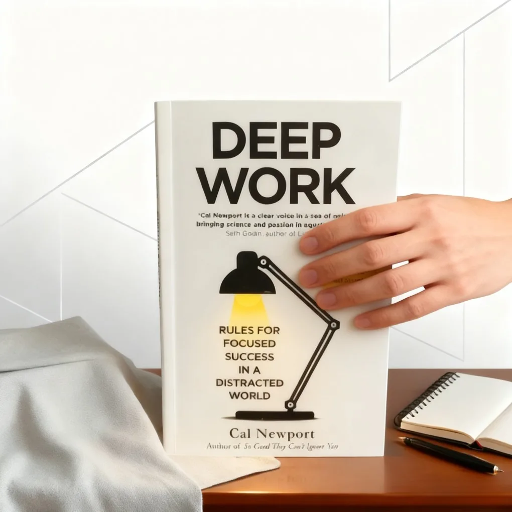 

Deep Work English Book By Cal Newport Rules for Focused Success In A Distracted World Leadership & Motivation Books