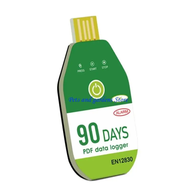 

H051 Temperature Logger Recorder, 60/90/120 Days Recording, for Lab Applications, Cold Chain Transportation & Freezer Storage