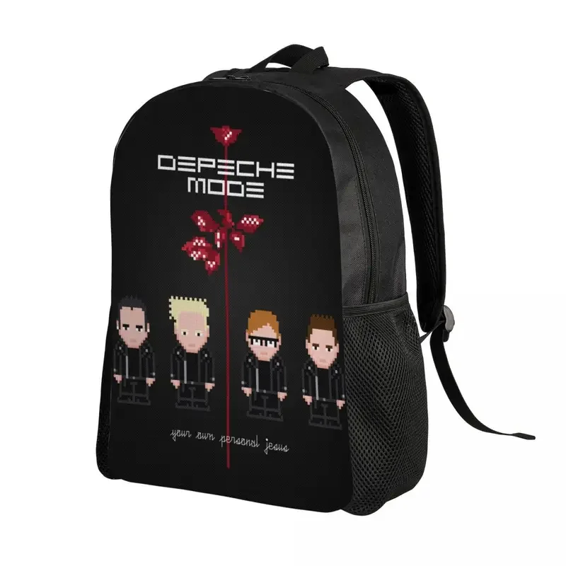 Electronic Rock Cool Depeche Mode mochila de viaje para hombres y mujeres, bolsa de libros para computadora escolar, bolsas de día para estudiantes universitarios