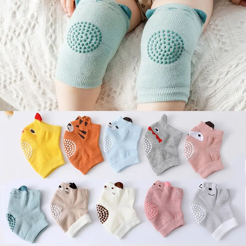 Animal Knee Protector Support Kid Floor Safety Toddlers Leg Warmer Baby Anti-Slip Kneecap Baby Knee Pad Crawling Elbow Cushion