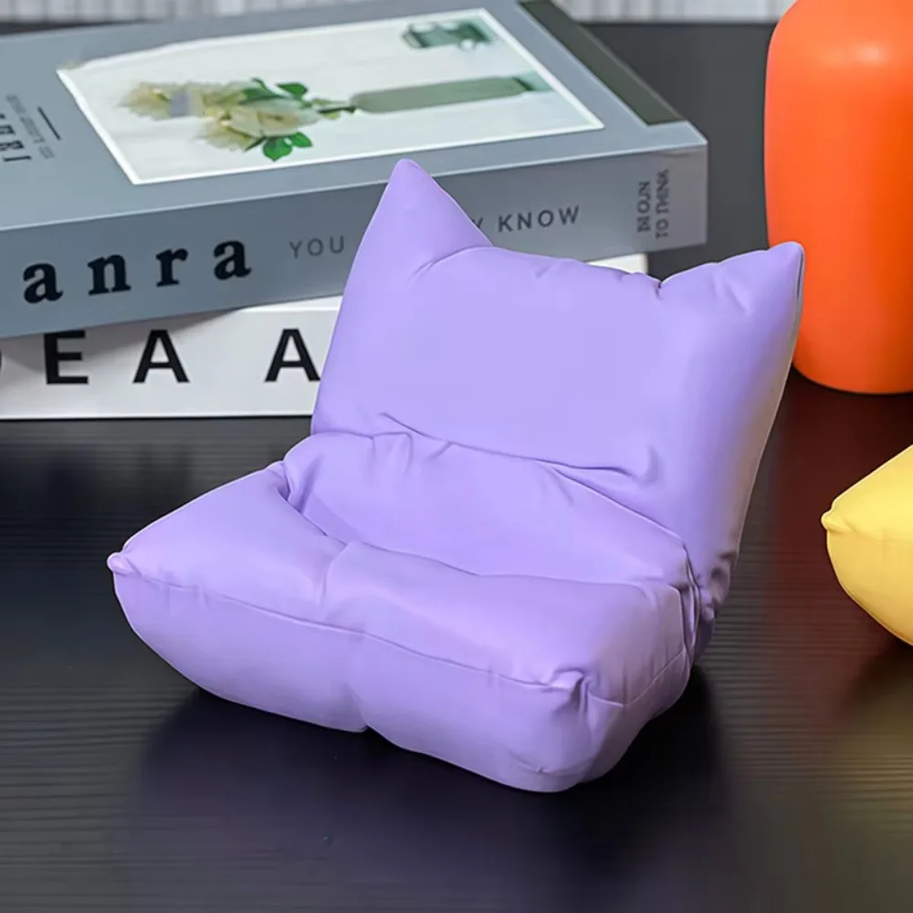 

Отверстие для зарядного устройства, держатель для дивана, мобильная подставка, цвет Macaron, кронштейн для телефона, кавайный многофункциональный стул, стойка для телефона