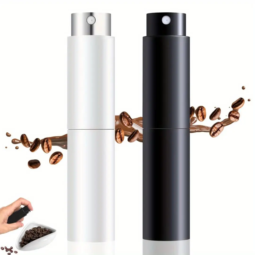 Leeseph Coffee Bean Spray Bottle, Espresso Spray Bottle, Portable Reusable Empty Small Refillable Sprayer, Coffee Lover Gift