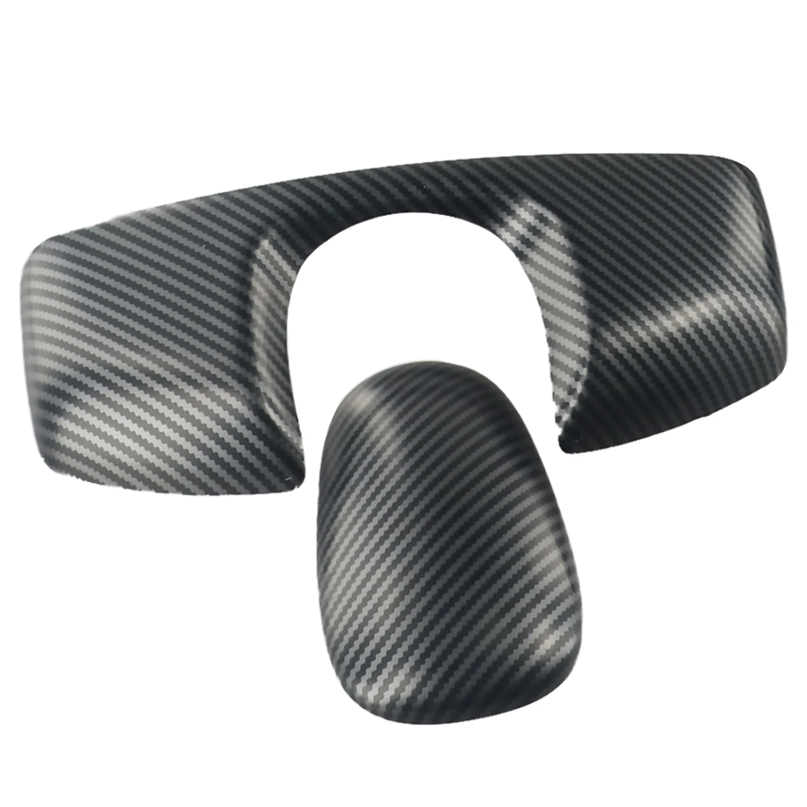 

For Mercedes Armrest Box Easy Installation For Benz S Class W221 Luxury Look 2008-2012 3Pcs Carbon Fiber Black