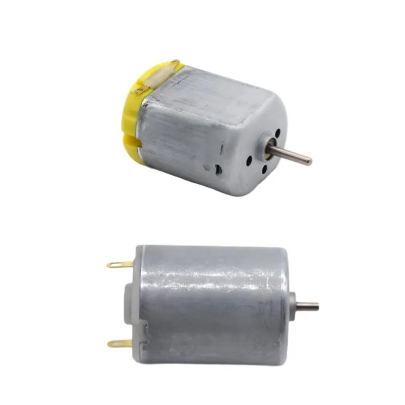 280 Motore DC 6-12V Micro Motore Circolare Piatto Asse Corto per Auto FAI DA TE Giocattolo Nave Modello Maker Piccoli Progetti Artigianali di Motore