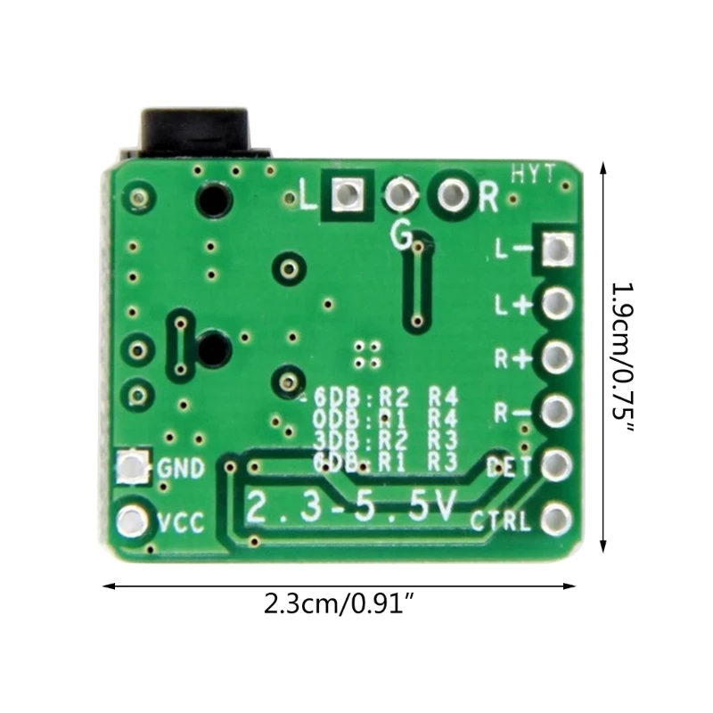 TPA6132 Balanced Difference Single Door Board Amplifier Output I Headphone Amp