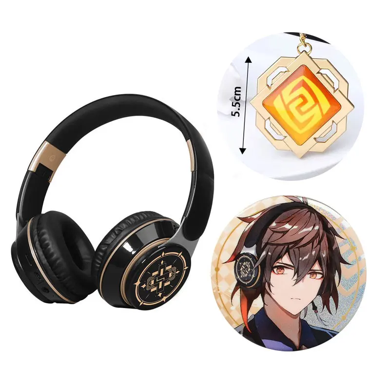 原神 韓国限定 ヘッドセット 原神インパクトテーマヘッドフォン Audifonos Klee Xiao Beelzebul