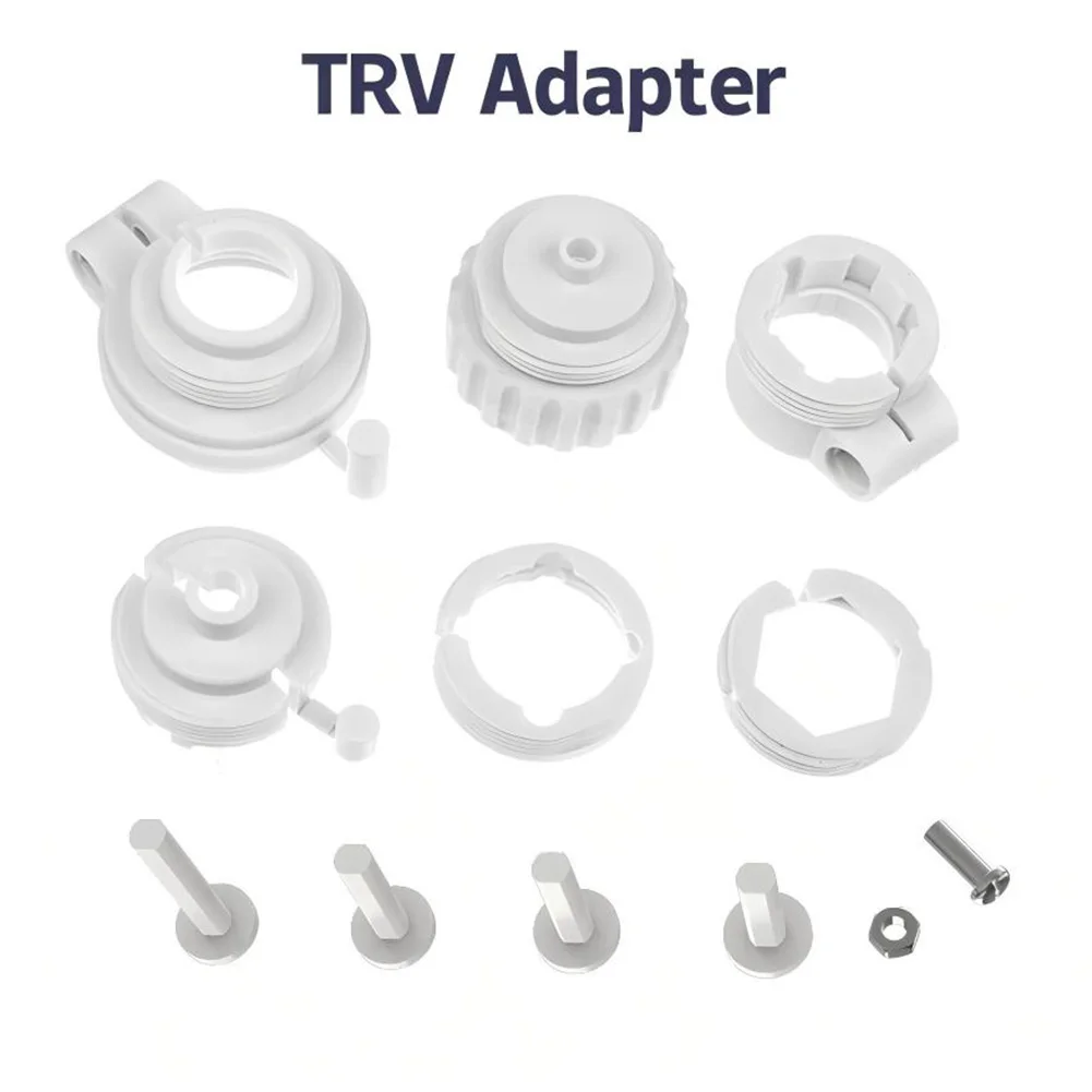 TRV Valve Adapter Connector Applicable To M30*1.5/M28*1.5/M28*1 Designed To Work Seamlessly With M30 X 1.5mm Heated Valves