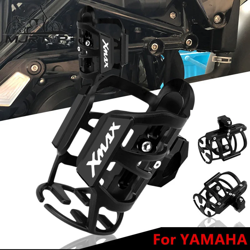 

Motorbike Beverage Water Bottle Cage Drink Coffee Cup Holder Stand Mount Accessorie For YAMAHA NMAX 125 155 XMAX 300 400 125 250