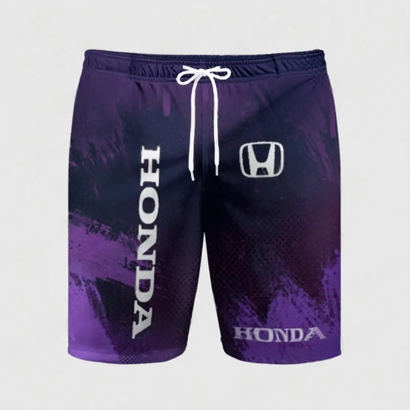 3D اللون الطباعة دراجة نارية ركوب السراويل التجفيف السريع تنفس قصيرة الأكمام الرياضة للرجال والنساء هوندا ركوب السراويل