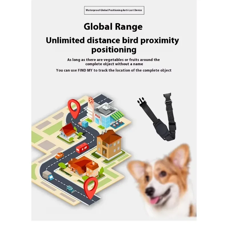 Portable IP67 Waterproof High‑Precision Dual‑Mode GPS Pet Tracker 1500mAh Battery For Outdoor Hiking Camping PetLocationTracking