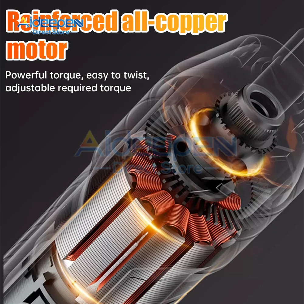 Electric Screwdriver Set 3.6V 5Nm Cordless Mini Hand Drill Rechargeable Screw Driver Multi-Function Power Tool