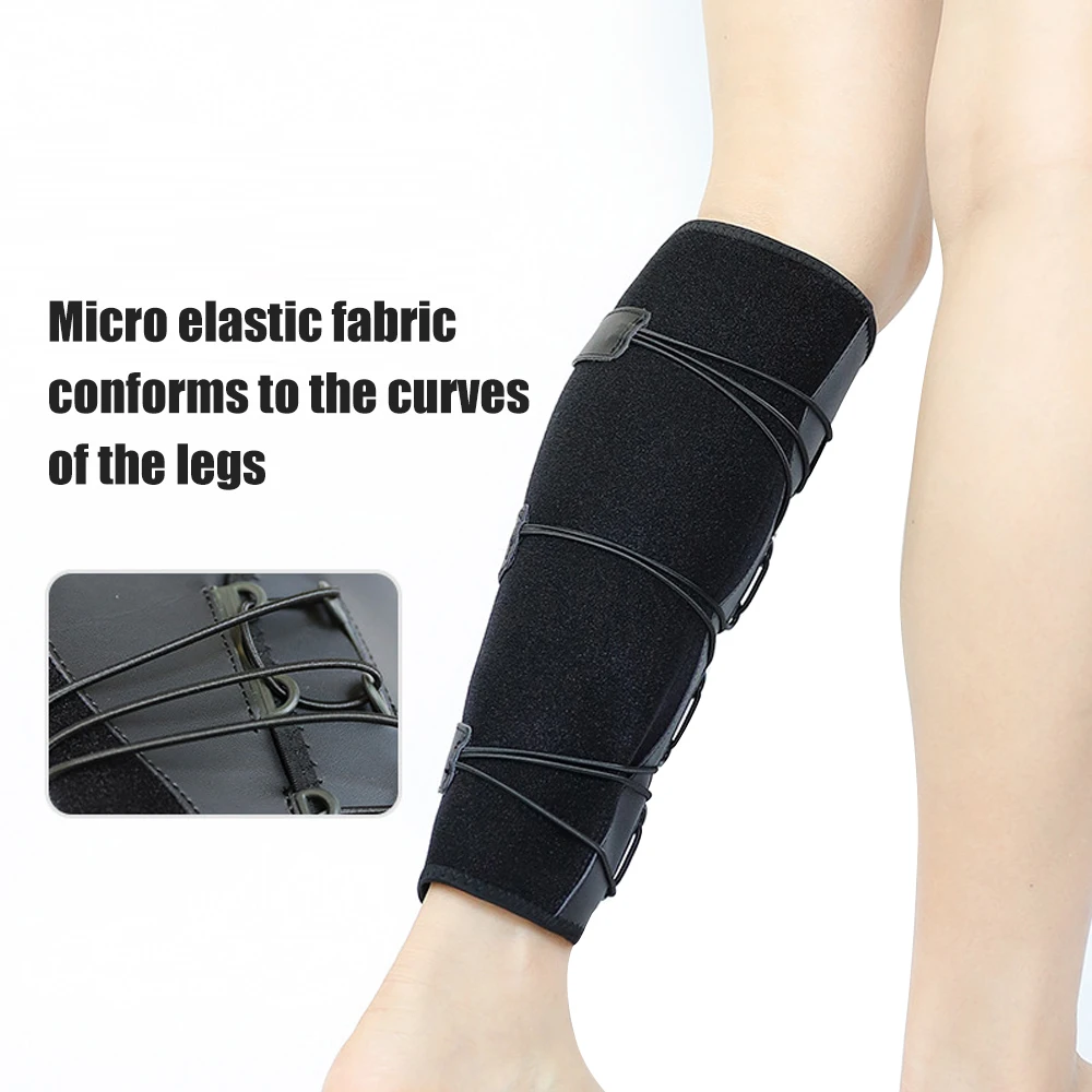 Adjustable Calf Brace for Men & Women - Compression Wrap for Torn Muscle,Shin Splints & Varicose Veins,Running & Workout Support