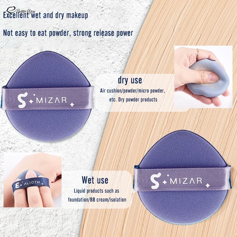 7 Styles Puff Set Super Soft Foundation Powder Makeup Sponge Wet and Dry Air Cushion Big Dipper Puff Cosmetics Beauty Tools