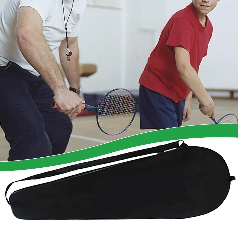 

Portable Head Badminton Racket Bag Waterproof Single Shoulder Tennis Bags For Adults Men Women Badminton Racket Protective N1X3