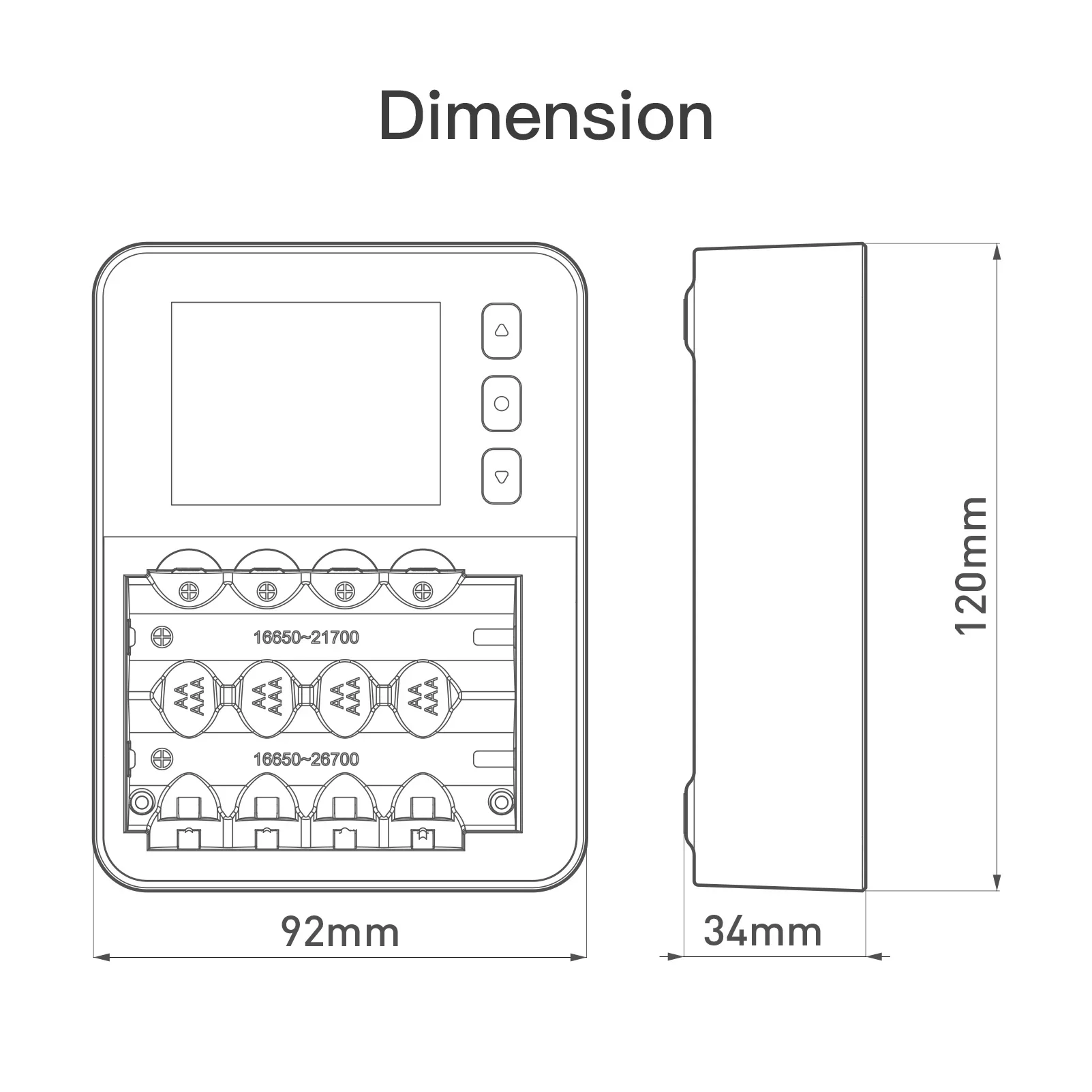 ISDT C4 EVO slimme batterijlader met Type-C QC3.0-uitgang voor AA AAA Li-ion-batterij met IPS-scherm en brandpreventie