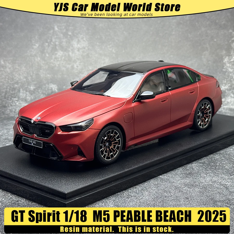 

GT Spirit 1/18 M5 PEABLE BEACH 2025 Car Model Static Display Piece Collection GT966