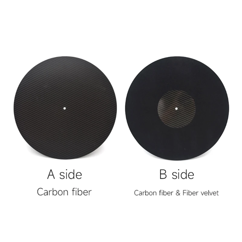 12 -Zoll -Rekordmatten -Plattenplatten -Matten -Slipmatte für Plattenspieler Zubehör