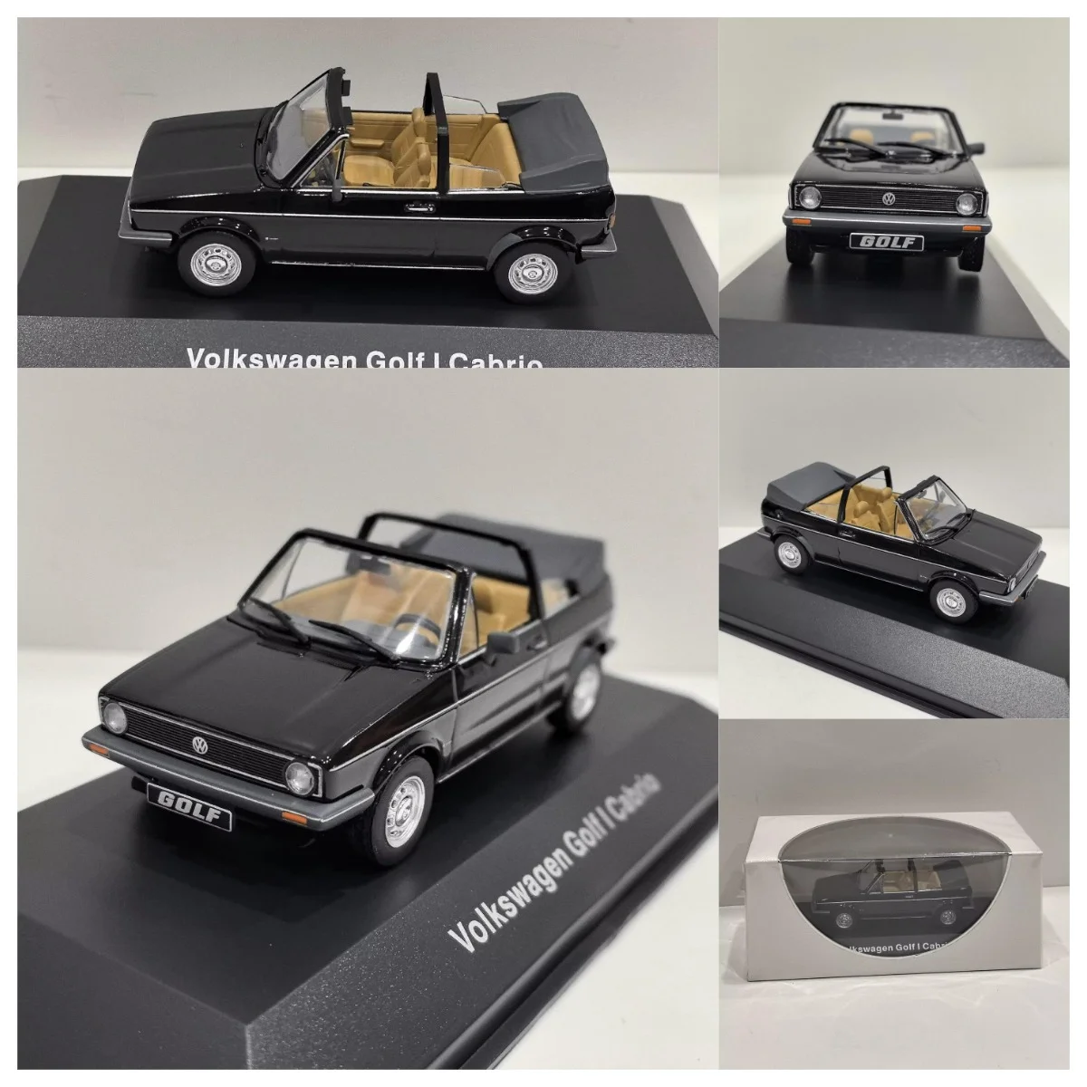 

IXO Diecast 1/43 Scale GOLF I Cabrio 2e Alloy Car Model