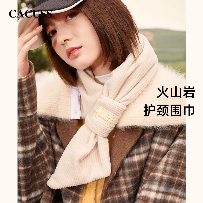 Scarf Autumn Winter Women Warm and Windproof Fashion Solid Color Neck Protection Small Scarf Lovers Gifts Wholesale Direct Mail