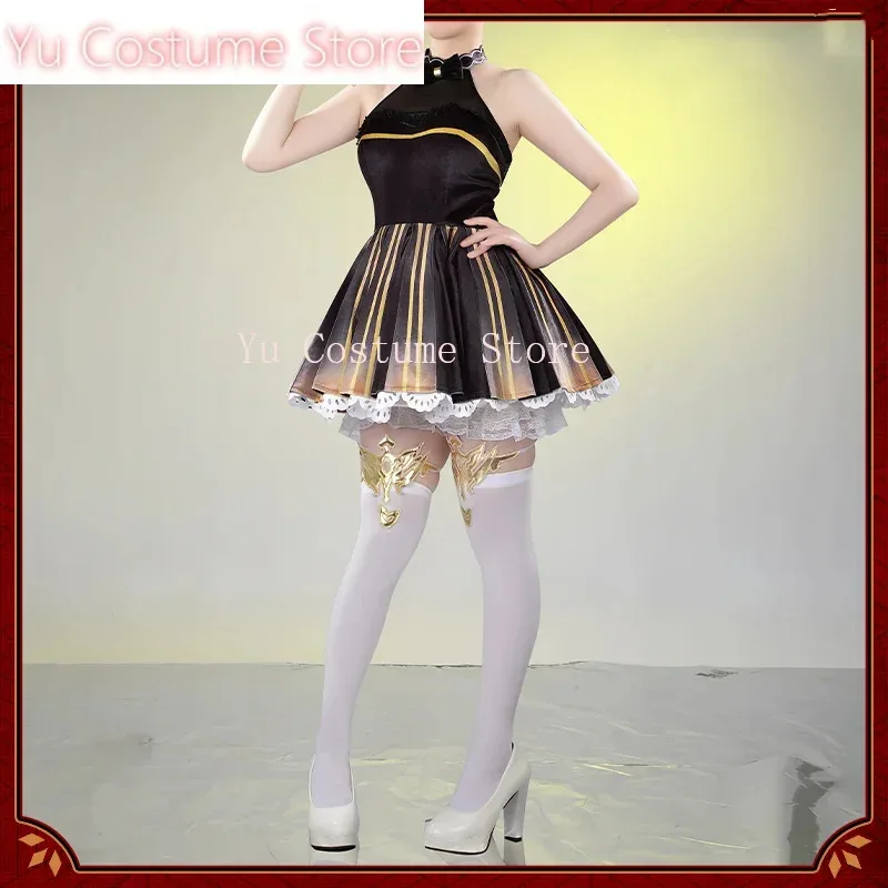 يو Umamusume: أزياء ديربي جينتيلدونا الجميلة التأثيرية كوس لعبة أنيمي زي حفلة الهالوين ملابس لعب الأدوار Dress5;c,8'z,6.k;