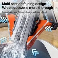 28cm/34cm Sponge Mop Super Absorbent Dust Removal Hands-Free Washing for Kitchen Bathroom Hardwood Tile Laminate Floors Cleaning - Image 3