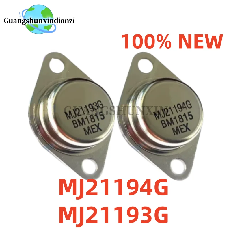 /2pcs/2pairs: Brand New Original MJ21194G MJ21194 MJ21193G MJ21193 TO-3 Best Quality In Stock