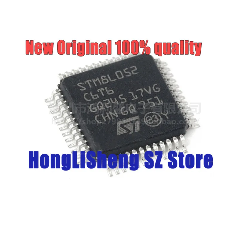 

10 шт./партия STM8L052C6T6 STM8L052 C6T6 LQFP-48 MCU Чипсет 100% новый и оригинальный в наличии