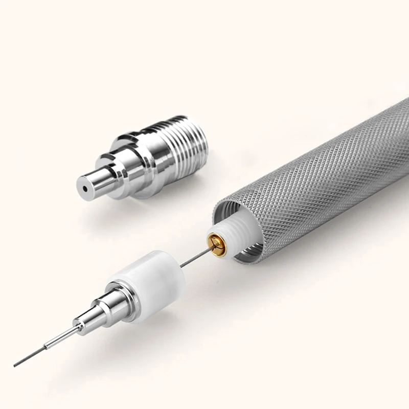 日本のユニM5-1010シフトホースロックドラフトペンシルメカニカルメタルknurledペン重力0.5mmの低中央