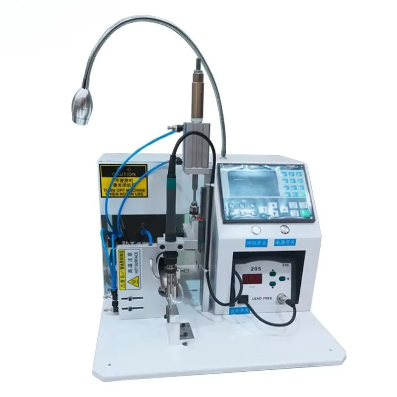 Factory price Semi-automatic PCB welding USB Type-C MicroLightning wire tin plating machine 35KG AC220V 2-year warranty