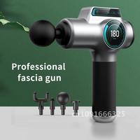 Professional Massage Gun 2-Colors Screen LCD Electric Deep Tissue Body Muscle Fascia Back Relief Relaxation Pain Gun Massager