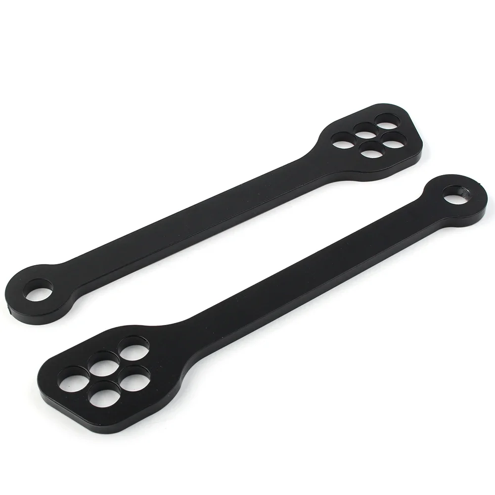1 par de ligação para rebaixamento de motocicleta, kit para yamaha tenere 700 xtz690 xtz 690 t7 2019 2020 2021 preto 304 aço inoxidável