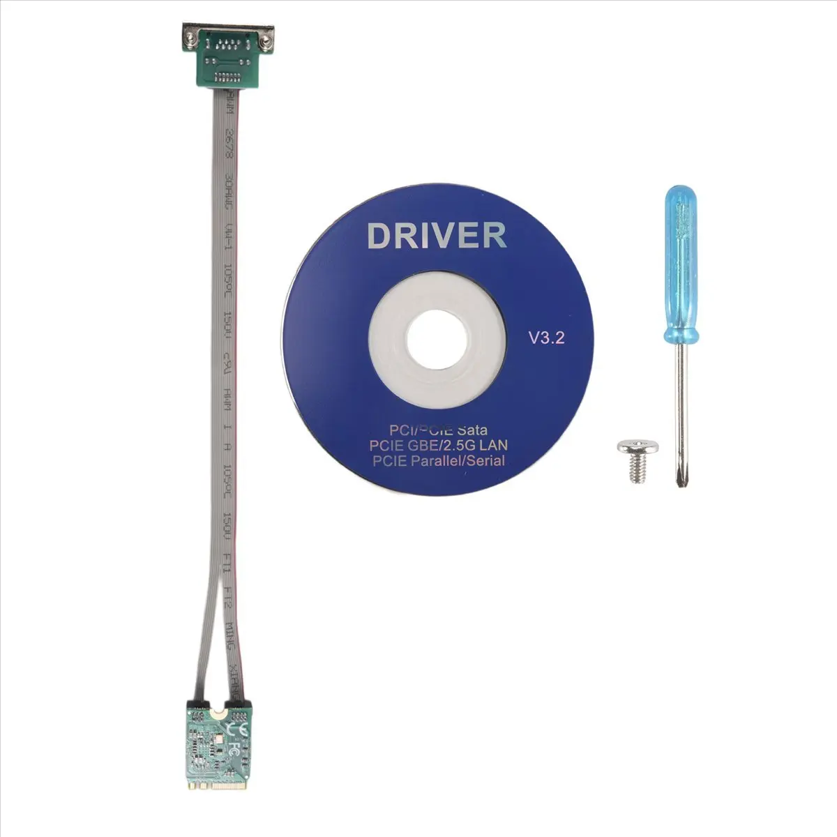 2026 جديد + M.2 A + E 2.5G محول إيثرنت 2.5G/1G/100M بطاقة شبكة متعددة جيجابت M.2 8125B COM #4