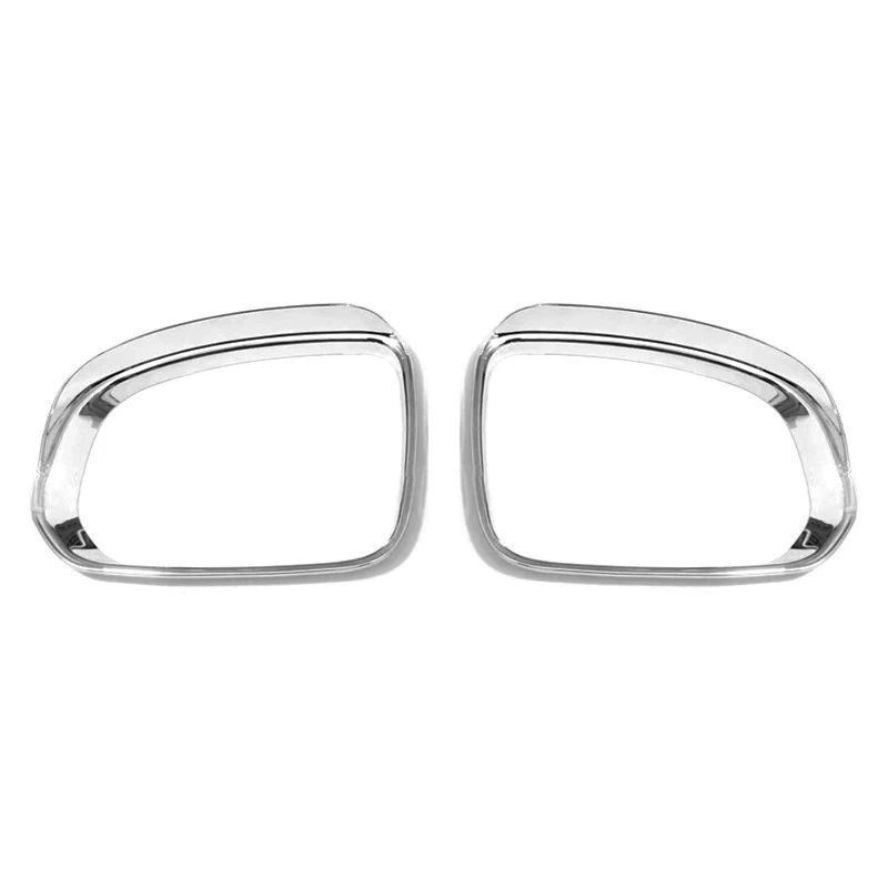 

Для Volvo XC60 V90 2018-2024: Накладки на зеркала заднего вида, ABS-пластик, серебристый карбон, внешний декор, автомобильные аксессуары