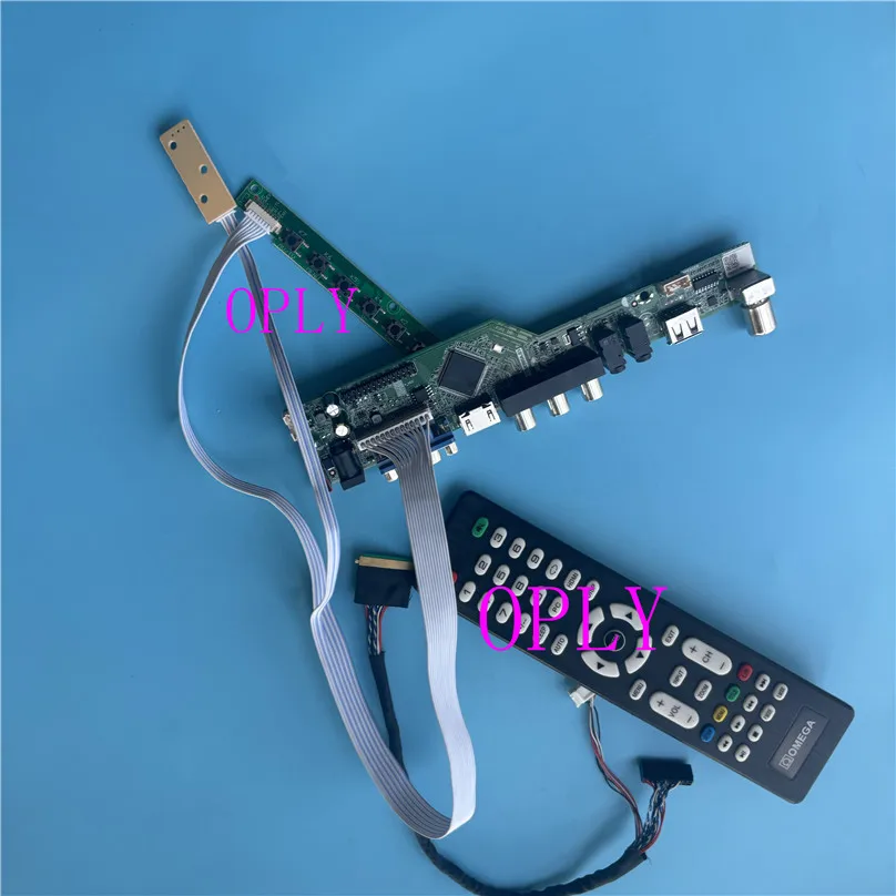 HDMI-compatible TV Controller board kit ofr B140XTN02 B140XTN03 B140XTN02.3 1366x768 14