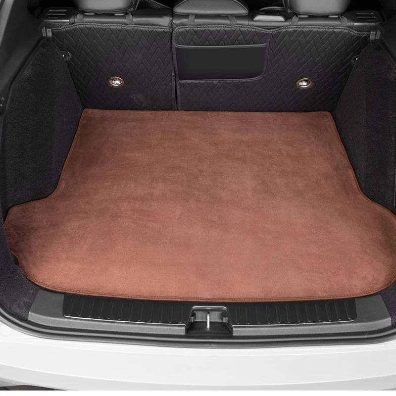 

Trunk Pad Car Flip Plush Tail Pad Interior Seat Back Pad Fur Boot/trunk Protective Mat For NIO Firefly 2025 Car Accessories
