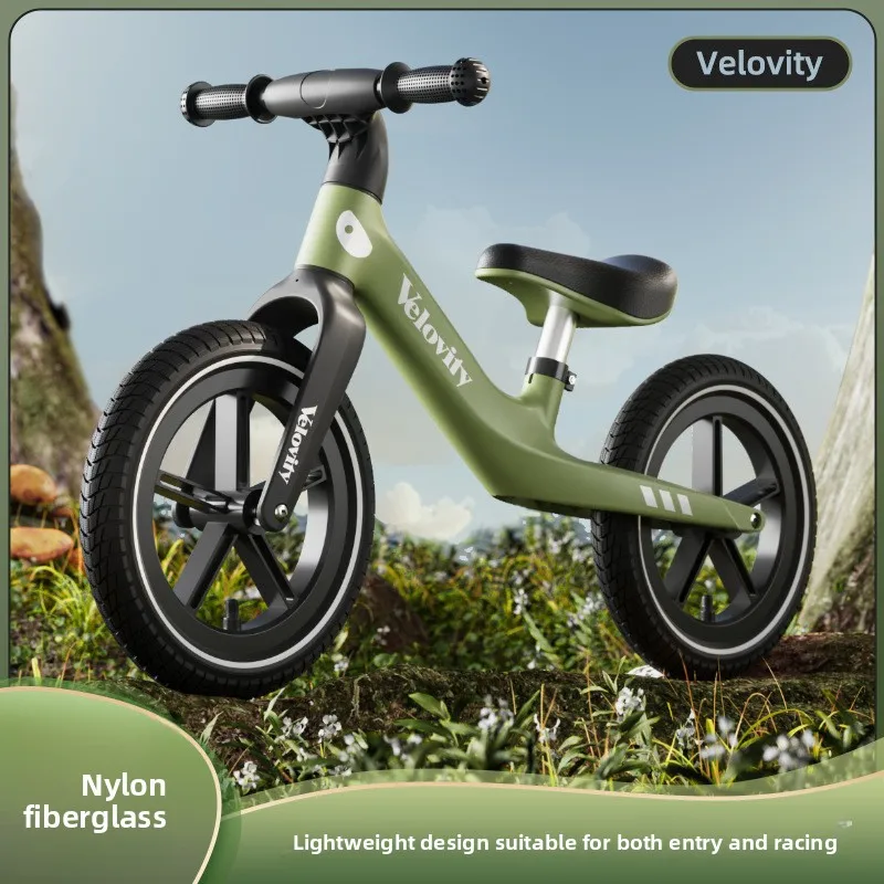 دراجة توازن جديدة للأطفال بعجلتين للمشي سكوتر بإطار من النايلون لعربة الأطفال #1