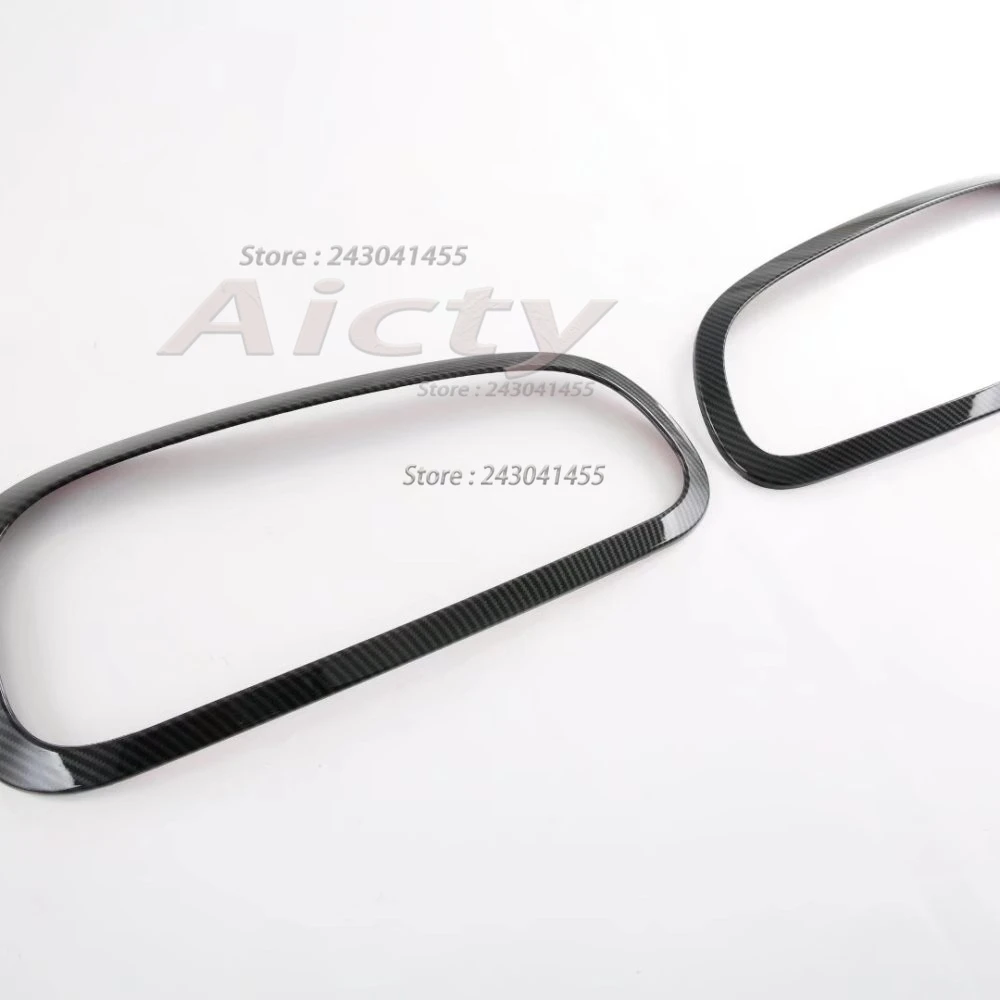 Für Mini Cooper Clubman F54 2022 Auto Zubehör ABS Scheinwerfer Rücklicht Rahmen vorne Hinten Lampe Ring Dekorative Abdeckung Aufkleber – Detail 14