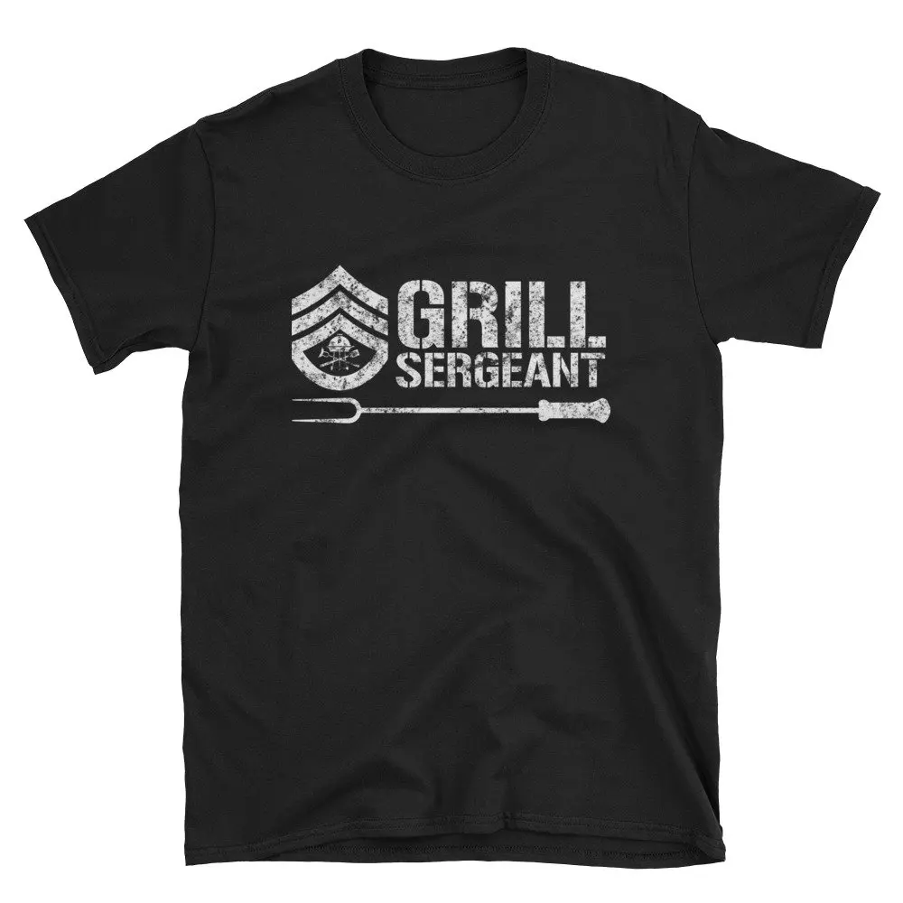 Funny BBQ T Shirt Barbecue Grill Sergeant