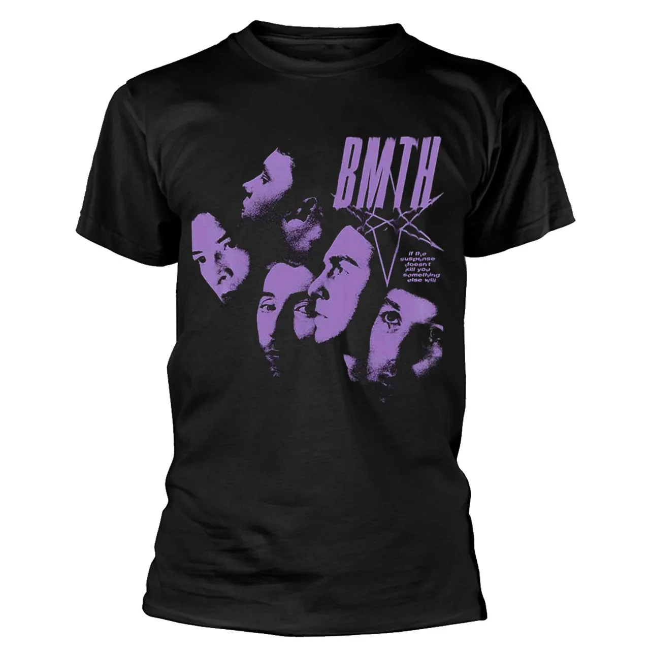 

Мужские и женские свободные футболки с короткими рукавами и короткими рукавами для повседневной одежды Bring Me The Horizon Photo Montage, роскошные