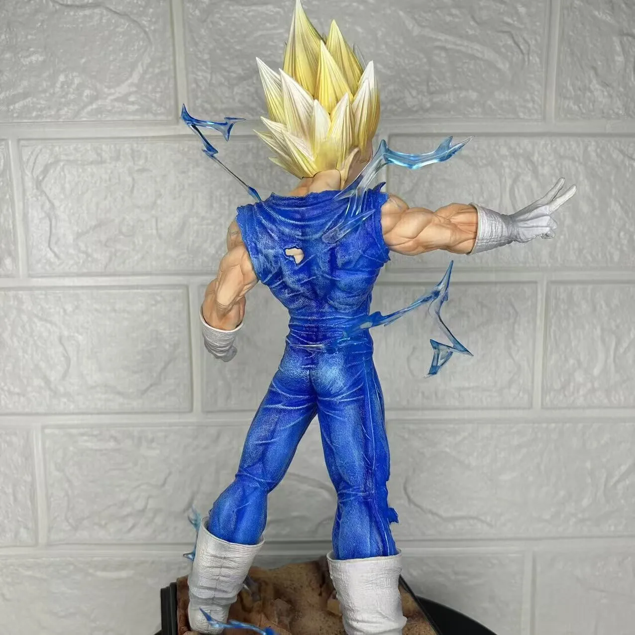 Super Saiyan Demon Transformatie Standbeeld Model Vegeta 30CM met Basis Ornament Droge Dingen Oneindige Demonen Collectible Box Set