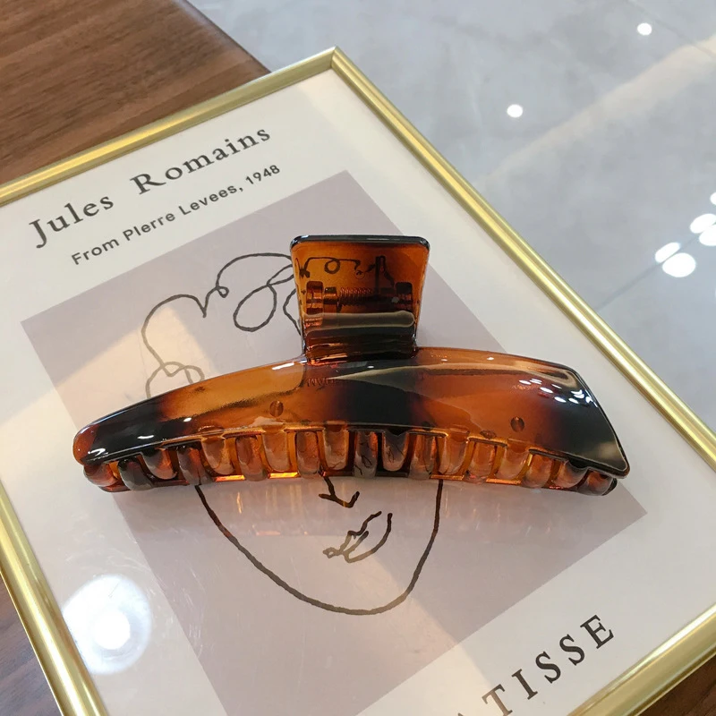 2026 Neue Elegante Hohle Haarklammer für Frauen, Kunststoff-Haarklammer, Vintage-Haarspangen, Haarband, Haarnadel, Haarkrabbe, Haaraccessoires – Detail 39